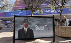 Beet Art Has Pride Of Place On Cannes’ Croisette